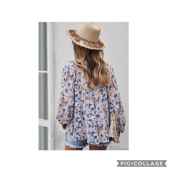 Bohemian Ruffle Top - Picture 3 of 3